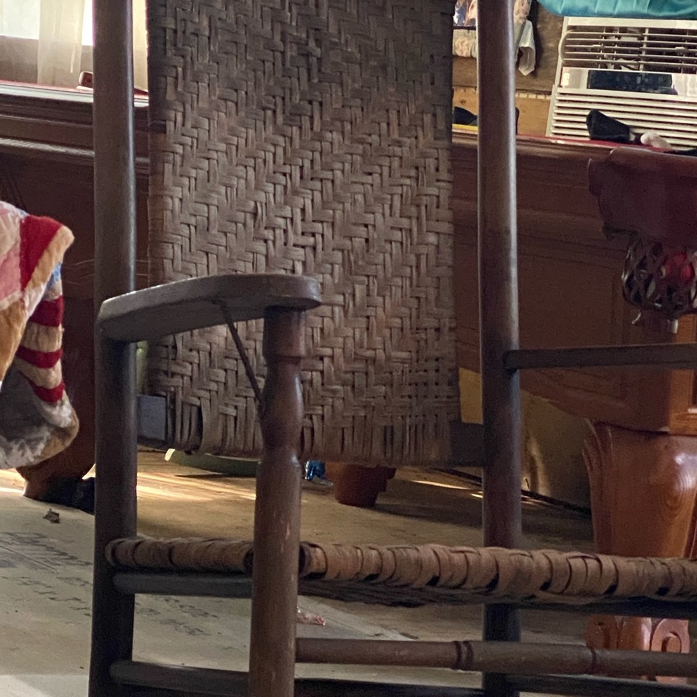 Over 100 years old Porch Chairs  Made by hand